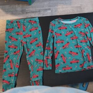 Posh Peanut Mickey Mouse Christmas Kids Pajama Set